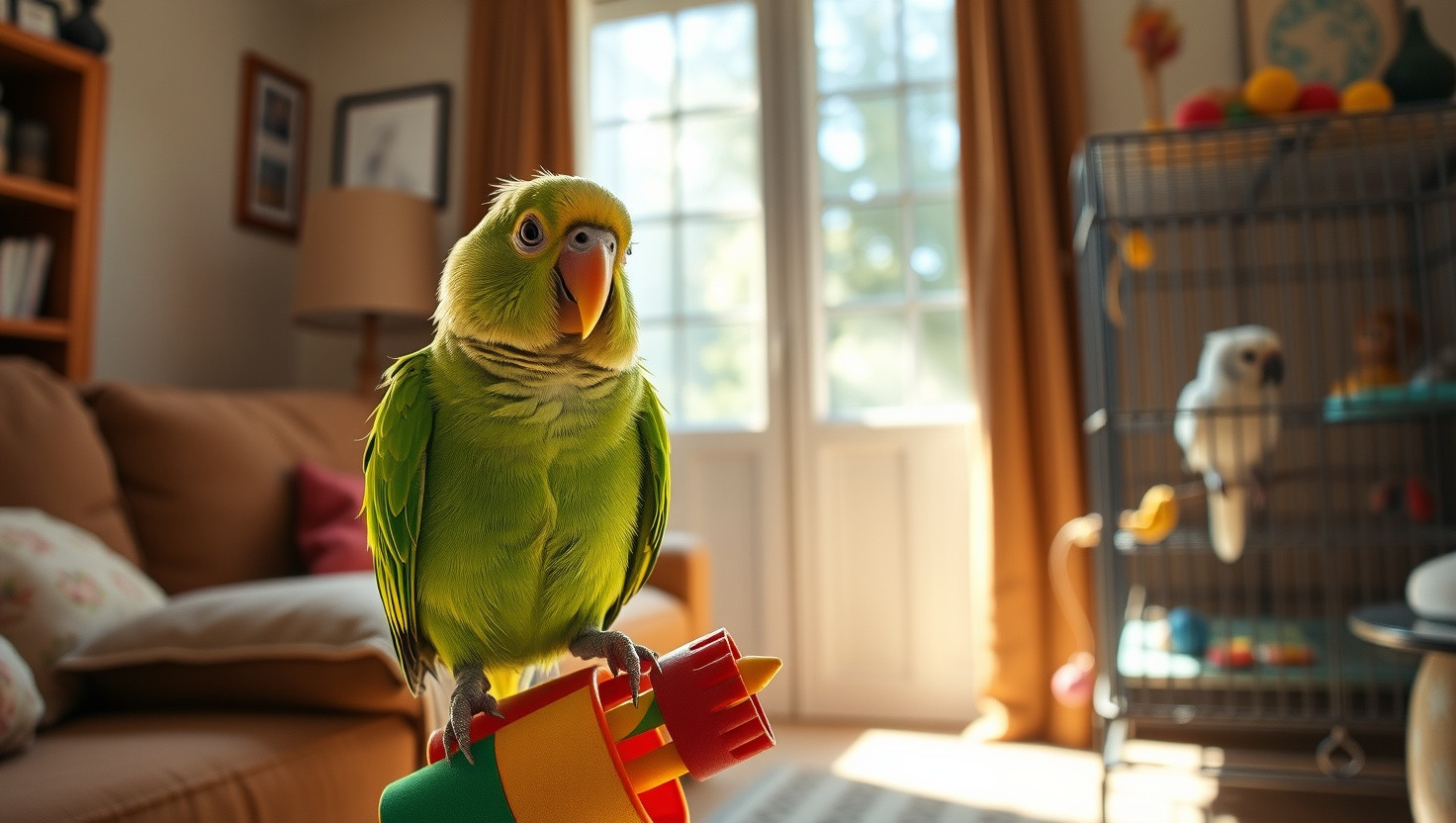 Should I Ask My Partner to Rehome His Pet Bird Because of My Parakeets Jealousy?