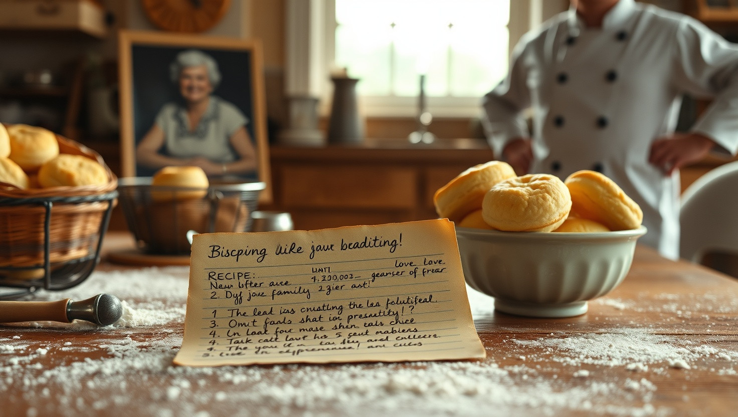 Should I Share My Grandmas Secret Biscuit Recipe with Cousins Chef Partner?