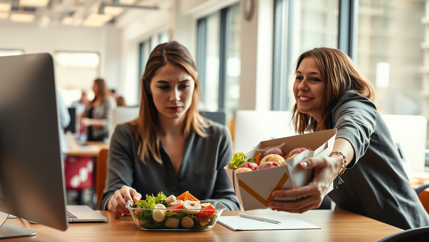 Dealing with a coworkers comments on my healthy eating habits: WIBTA for setting boundaries?