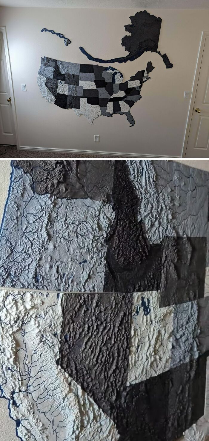 "The Scale Map Of The USA Is Complete!"