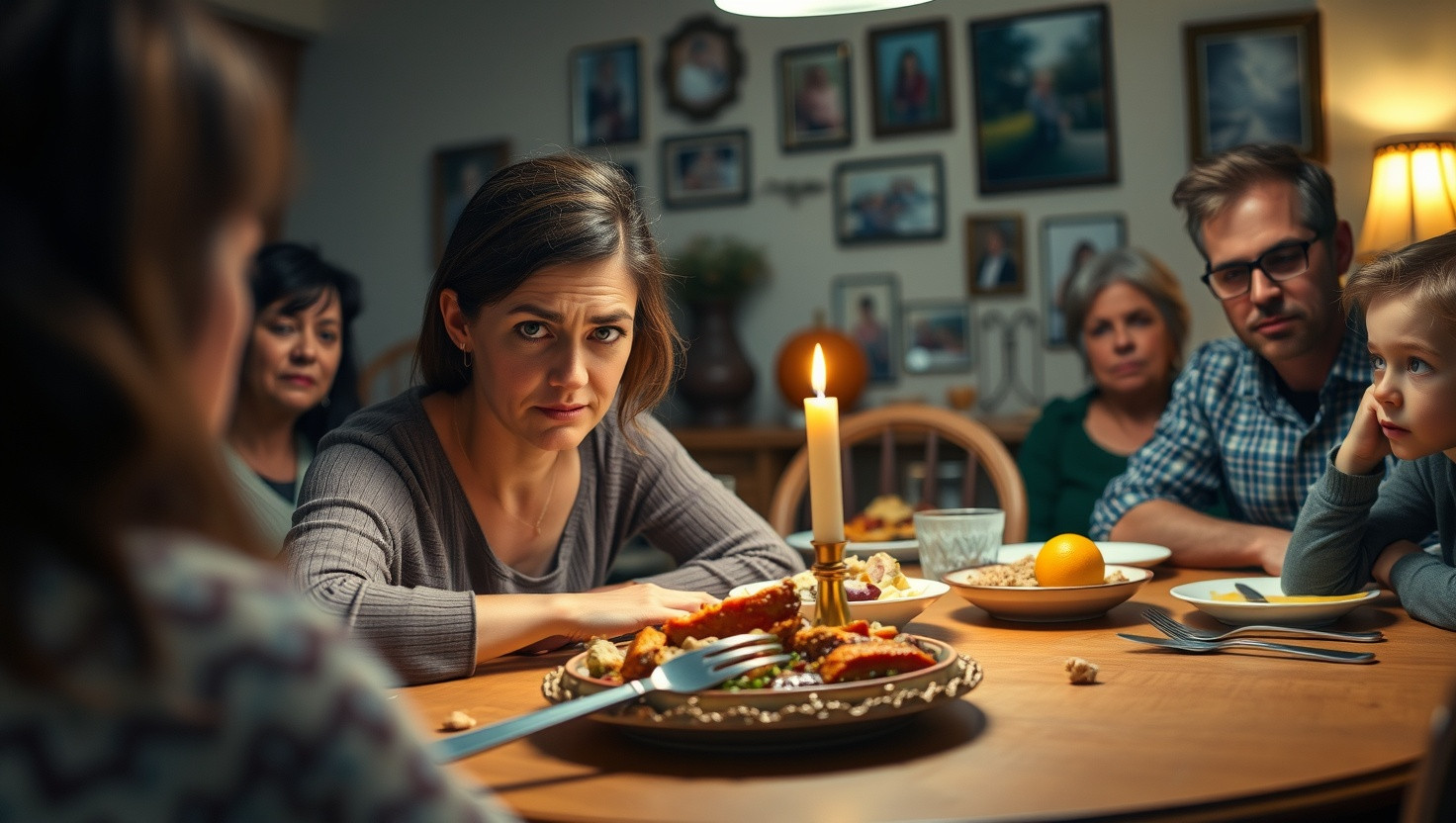 Family Dinner Dilemma: AITA for Confronting Sibling About Therapy Sessions?