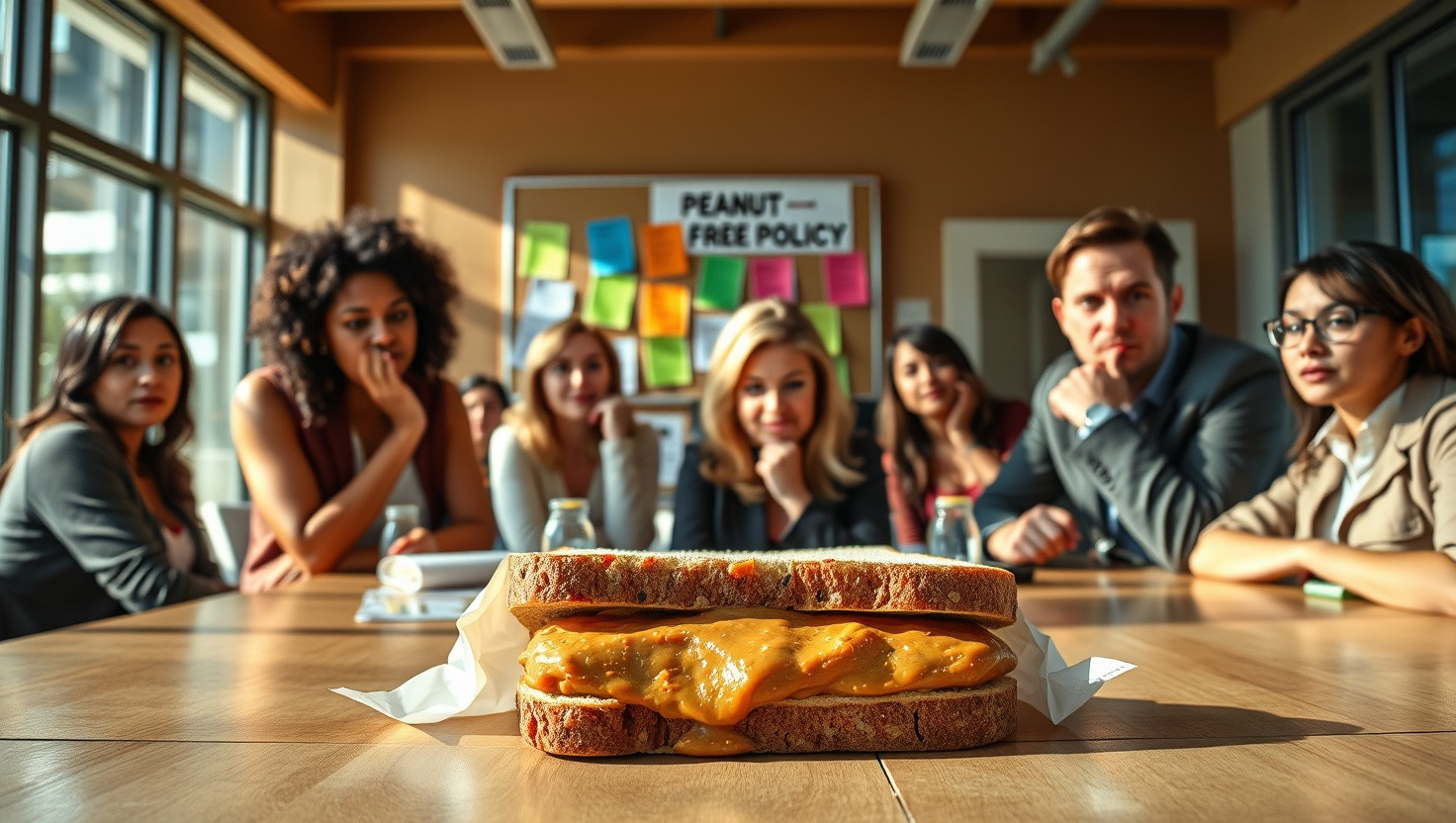 AITA for Reporting Coworker violating Offices Peanut-Free Policy?
