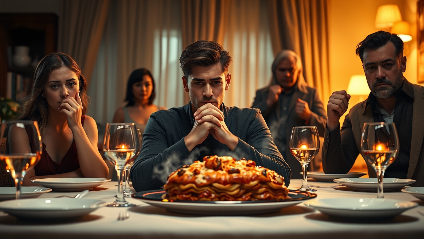 Unveiling a Family Secret at Dinner: A Tale of Chaos and Betrayal