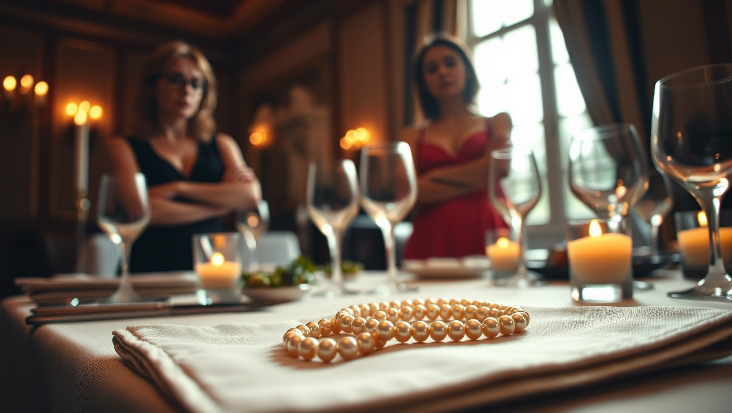 Partner Refuses to Wear Late Grandmothers Necklace to Anniversary Dinner - AITA for Canceling?