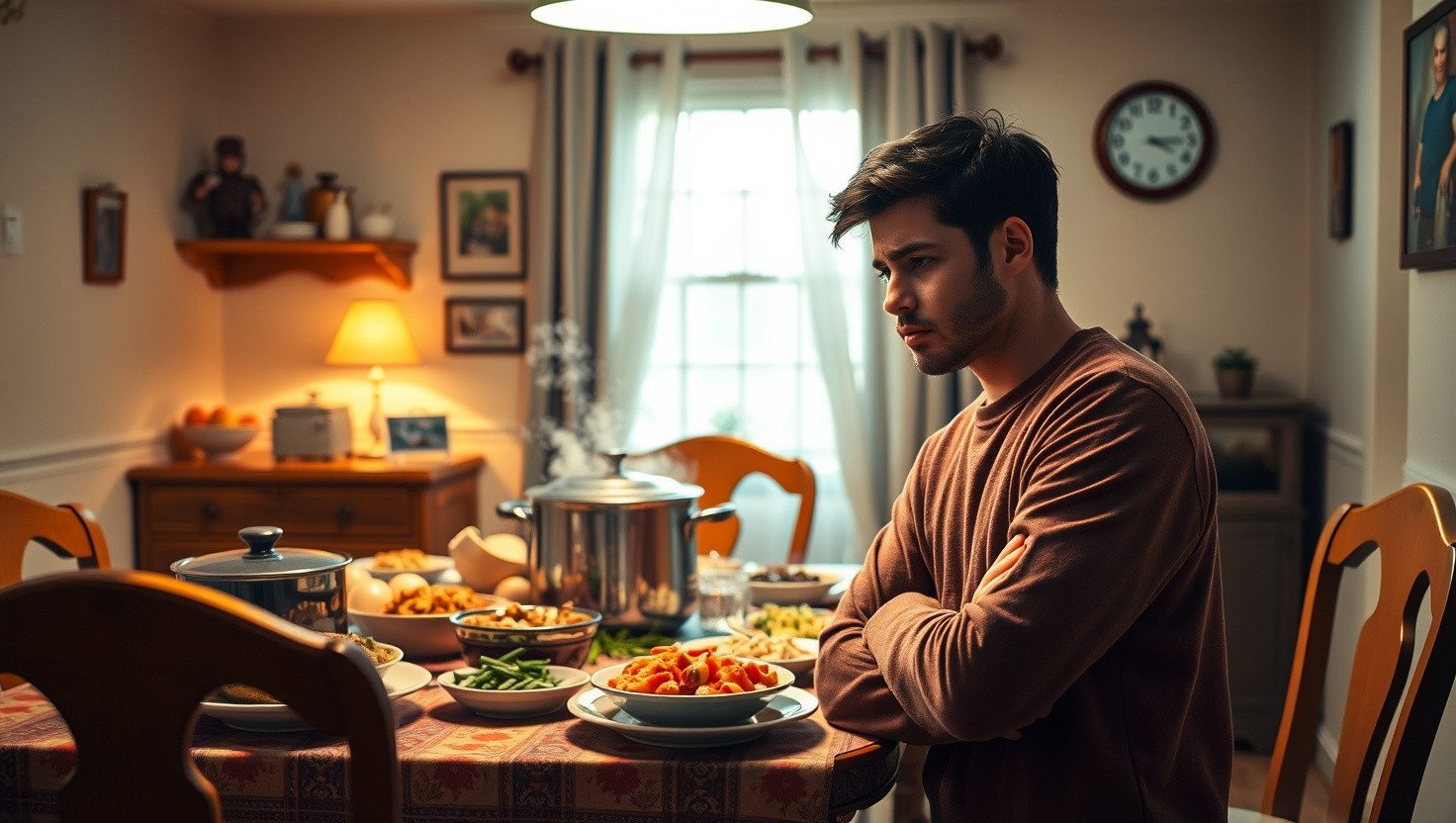 Family Drama: Son Sparks Heated Debate by Skipping Sunday Dinner Tradition