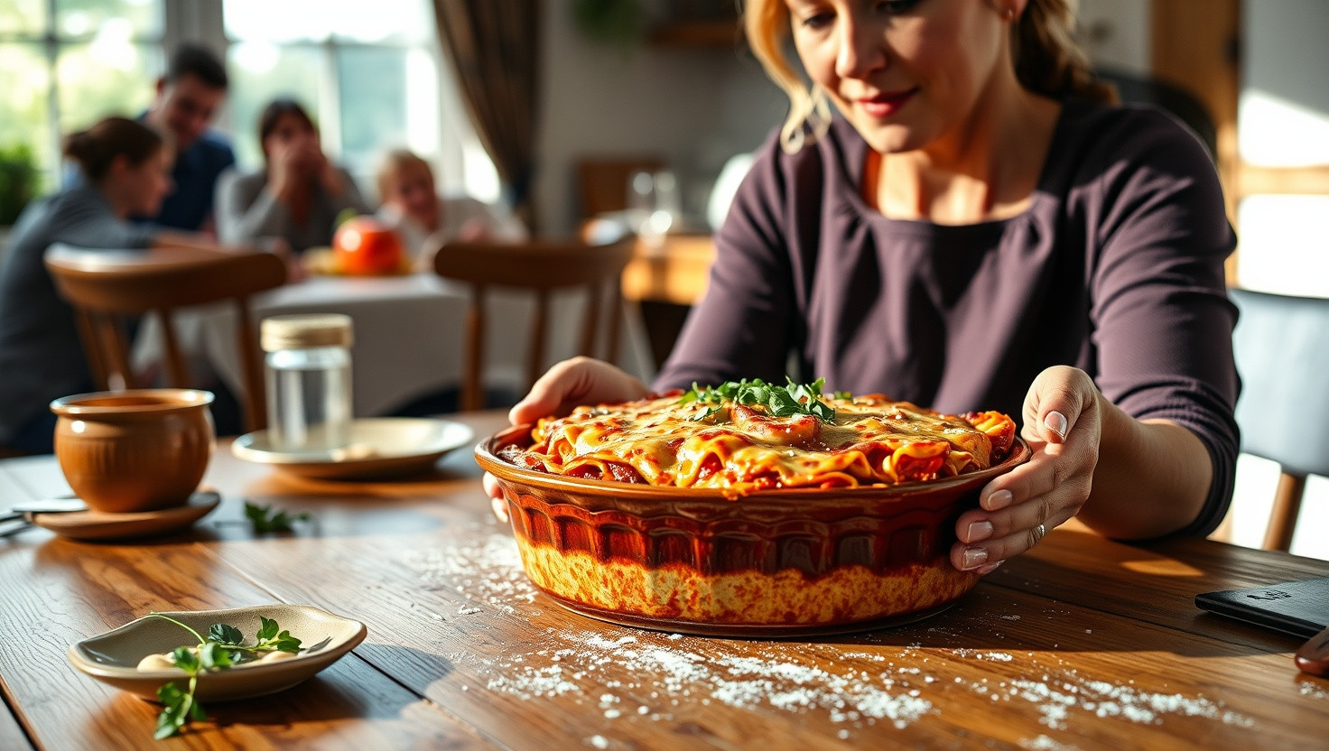 Neighbor Causes Stir in Community Potlucks with Secret Lasagna Recipe