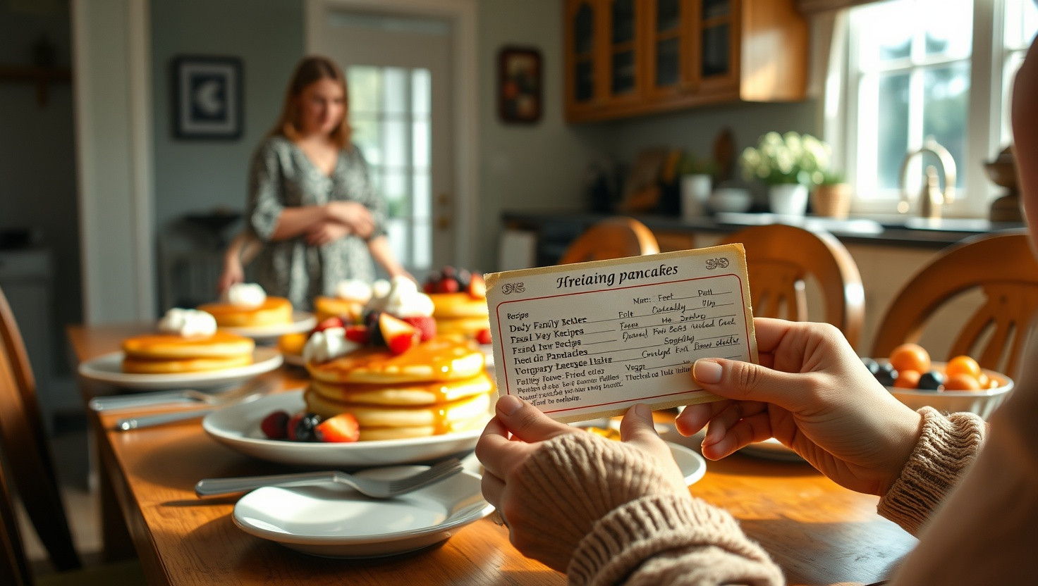 Family Feud: Should I Share My Secret Pancake Recipe with Vegan Sister-in-Law?