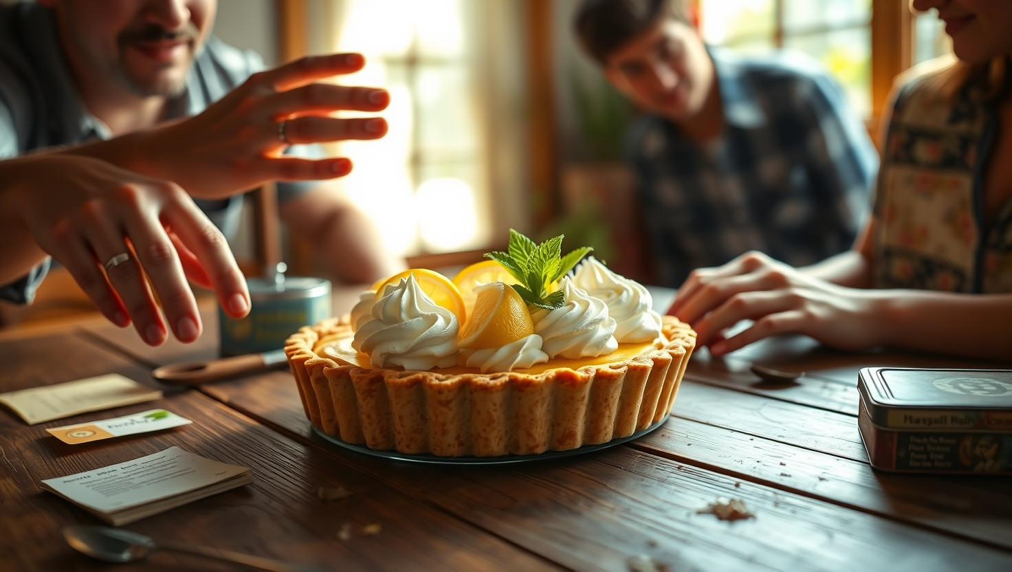 Should I Share Grandmas Secret Lemon Pie Recipe with Cousins Bakery?