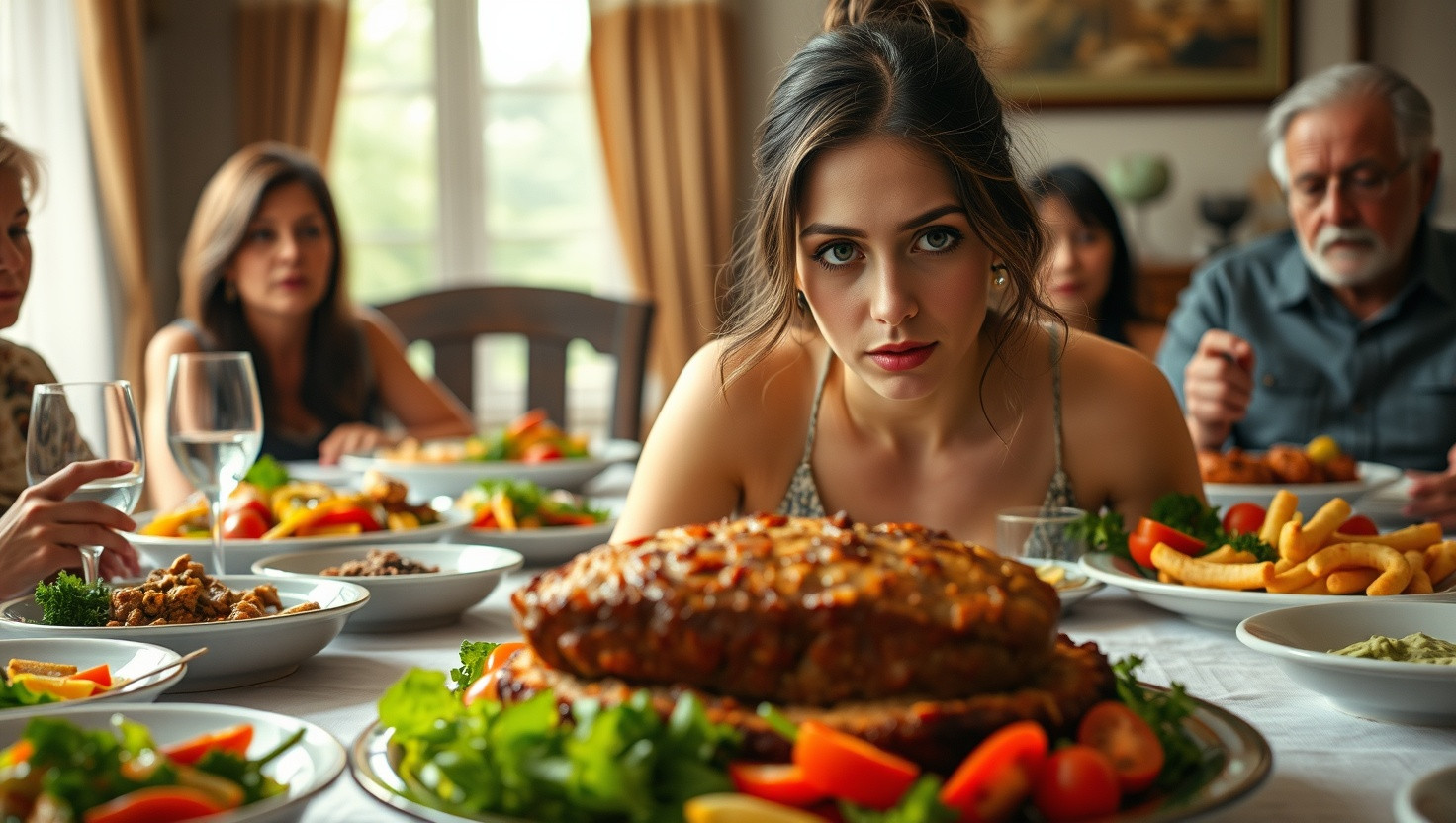 Family Drama: Declining Moms Famous Meatloaf at Dinner - AITA?