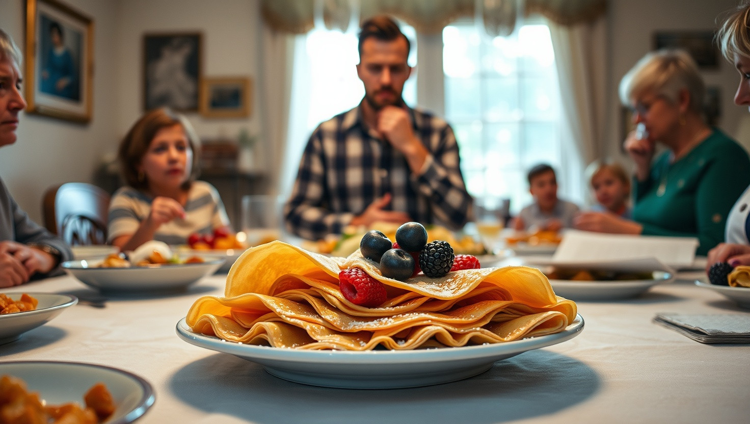 Family Dinner Drama: Should I Share Great-Aunts Legendary Crepe Recipe?