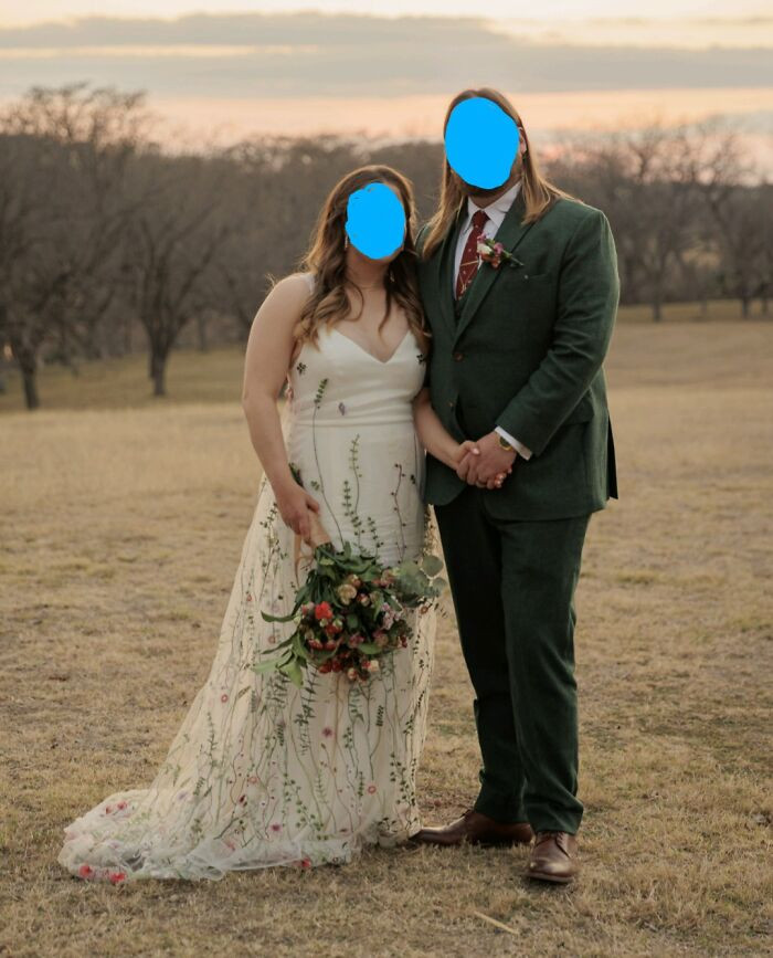 32. I Made My Own Wedding Dress. I Feel Just Okay About It, But I Thought I'd Share Anyway.