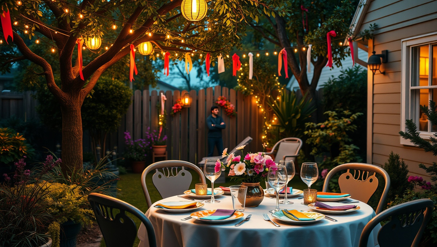 Neighbor Complains About Garden Decor, AITA for Excluding Him from Dinner Party?