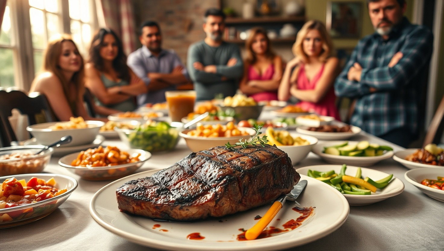 Friends Solo Steak Purchase Sparks Potluck Predicament