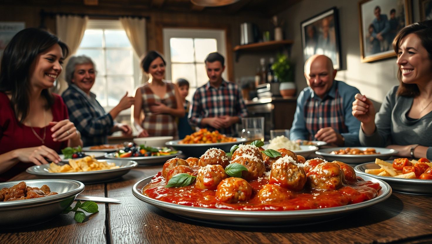 Family Drama: Refusing to Share Sacred Meatball Recipe at Annual Dinner