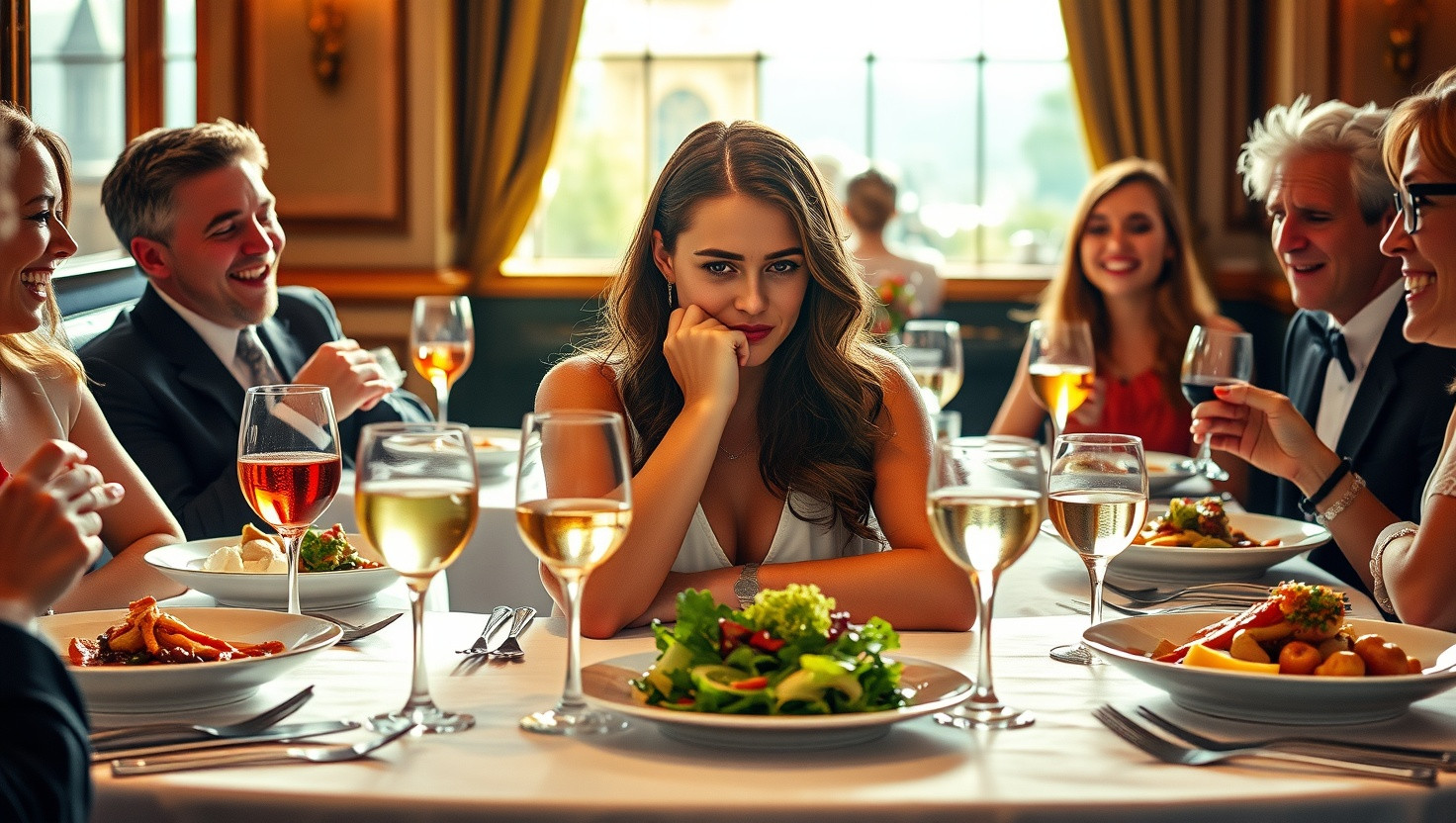 Should I ask my friends to repay me for an unfair split bill at a fancy dinner?