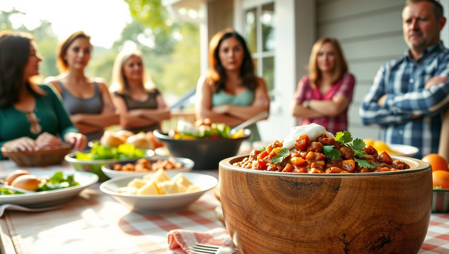 Familys Secret Chili Recipe Causes Stir at Neighborhood Potluck - AITA?