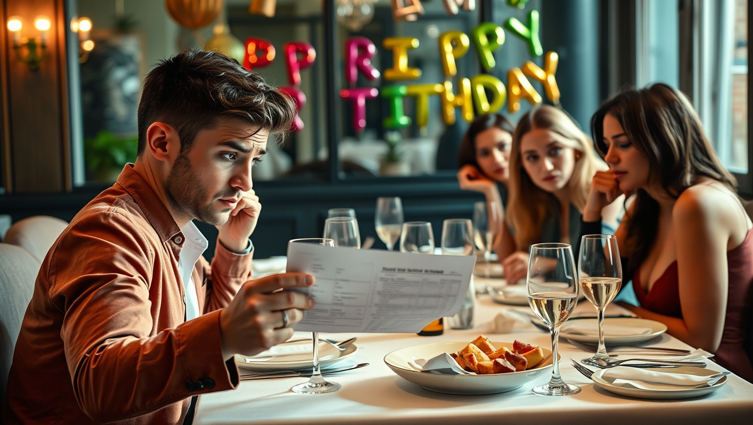Debating Separate Checks at Dinner: AITA for Insisting on Fairness with Friends?