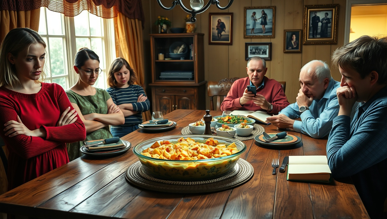 Family Drama Unfolds: AITA for Withholding Dads Secret Recipe at Dinner?