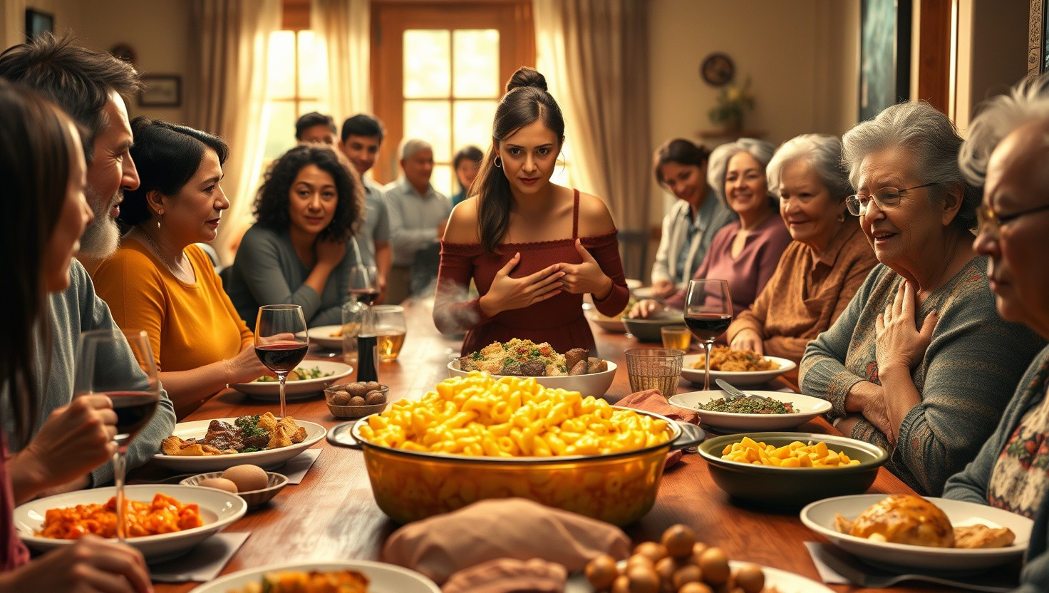 Family Dinner Drama: Exposing Grandmas Secret Mac and Cheese Ingredient