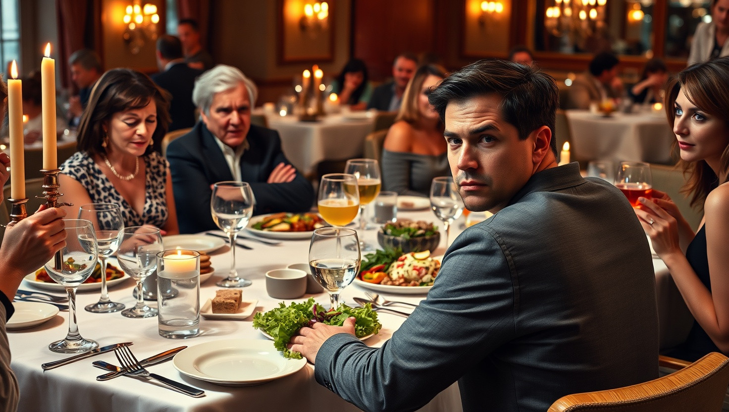 Family Drama Erupts Over Splitting Dinner Bill: AITA for Refusing?