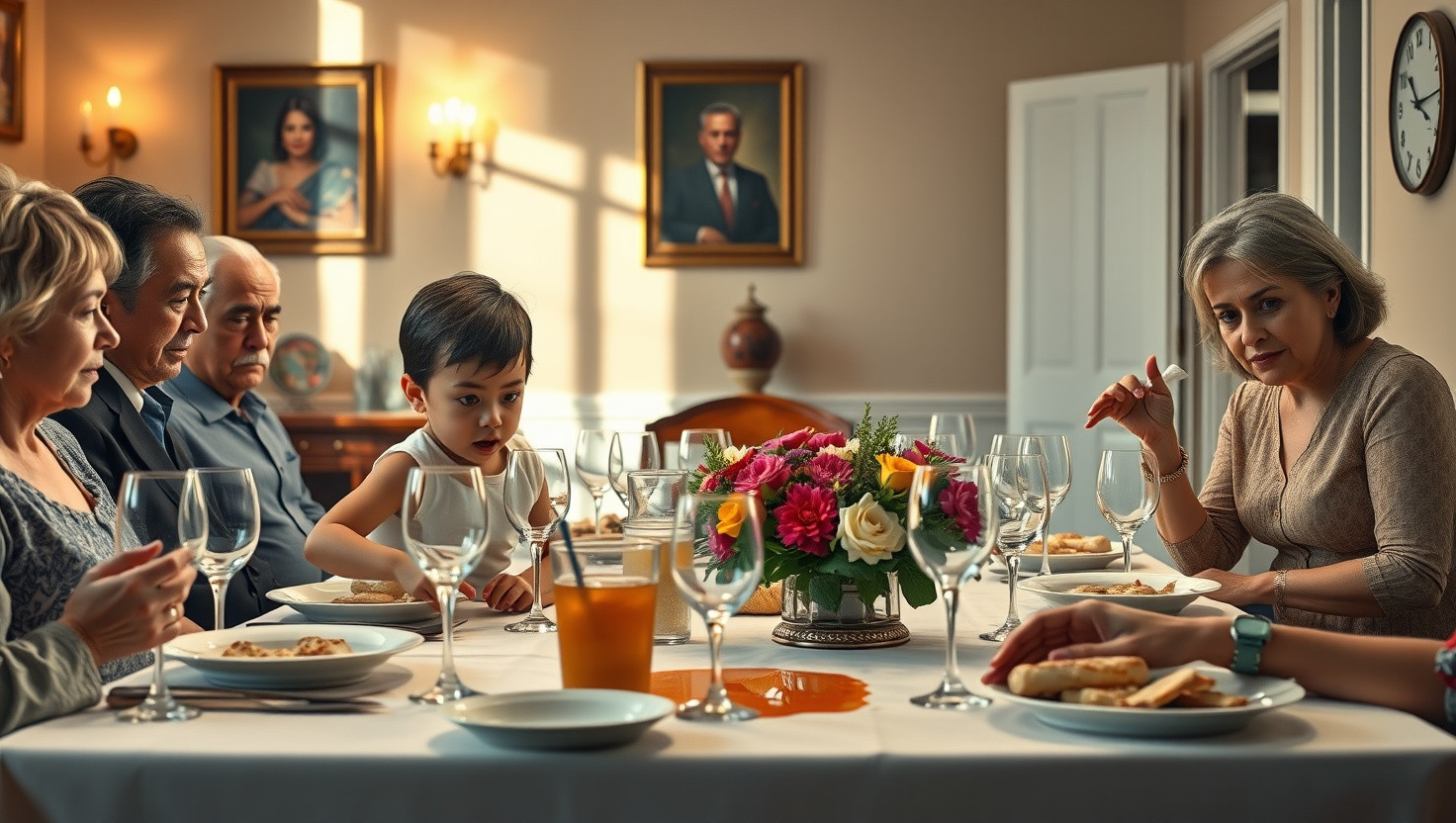 Enforcing Family Dinner Rules: A Clash of Traditions Sparks Drama