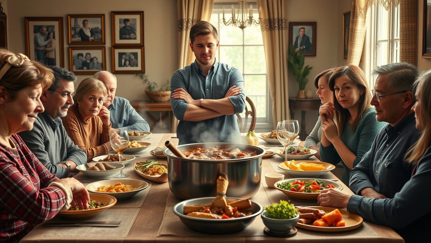 Family Feud: Should I Share Our Secret Beef Stew Recipe at the Annual Dinner?