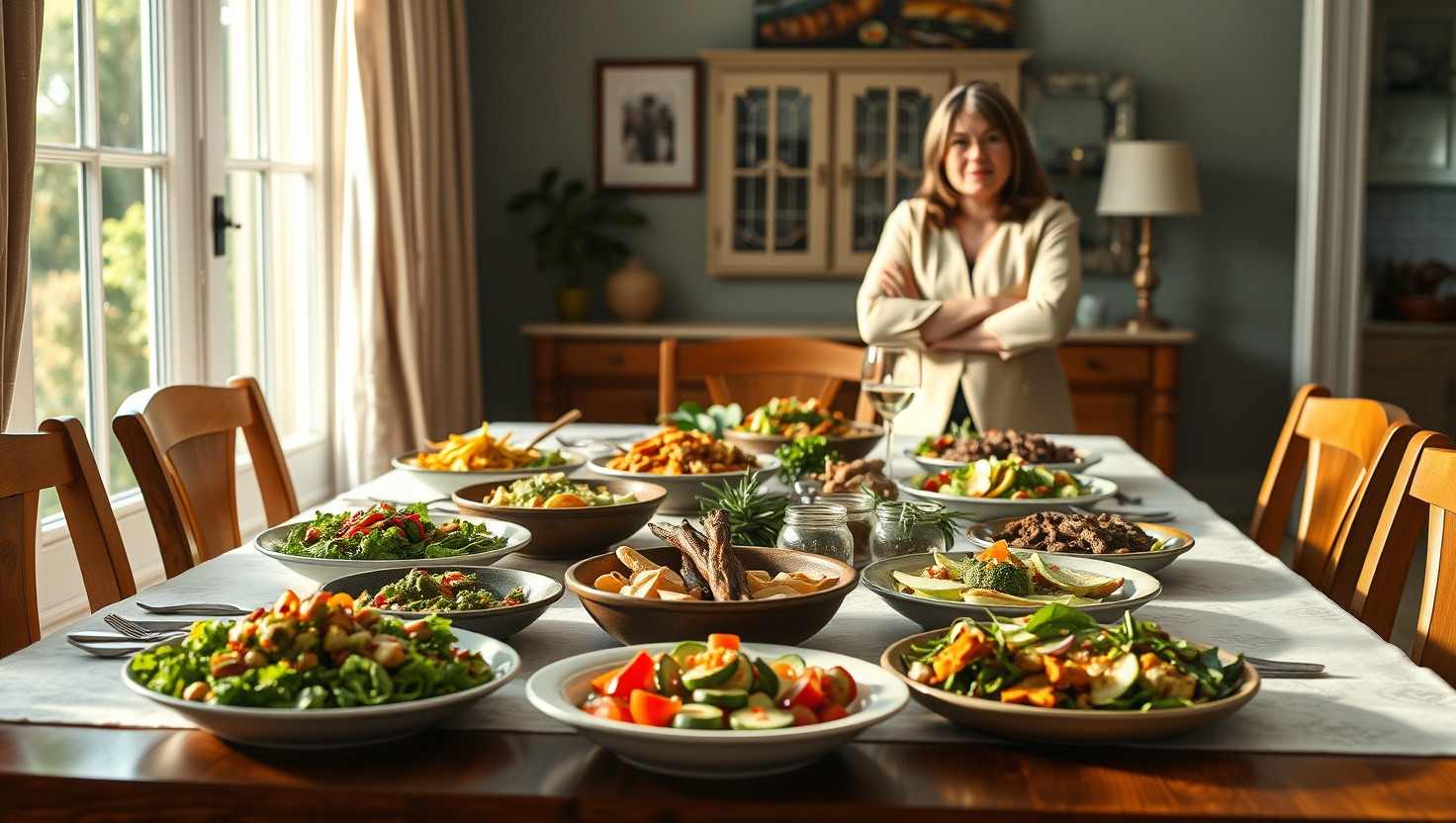 Debating a Vegan Menu: Family Drama at Annual Dinner
