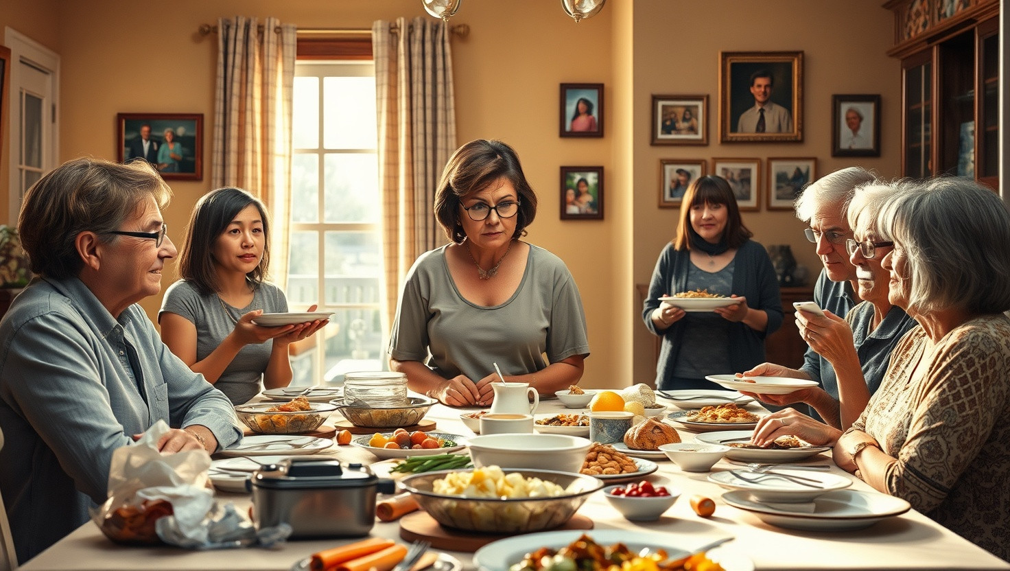 Is it wrong to expect more from my sister when she hosted our family dinner?
