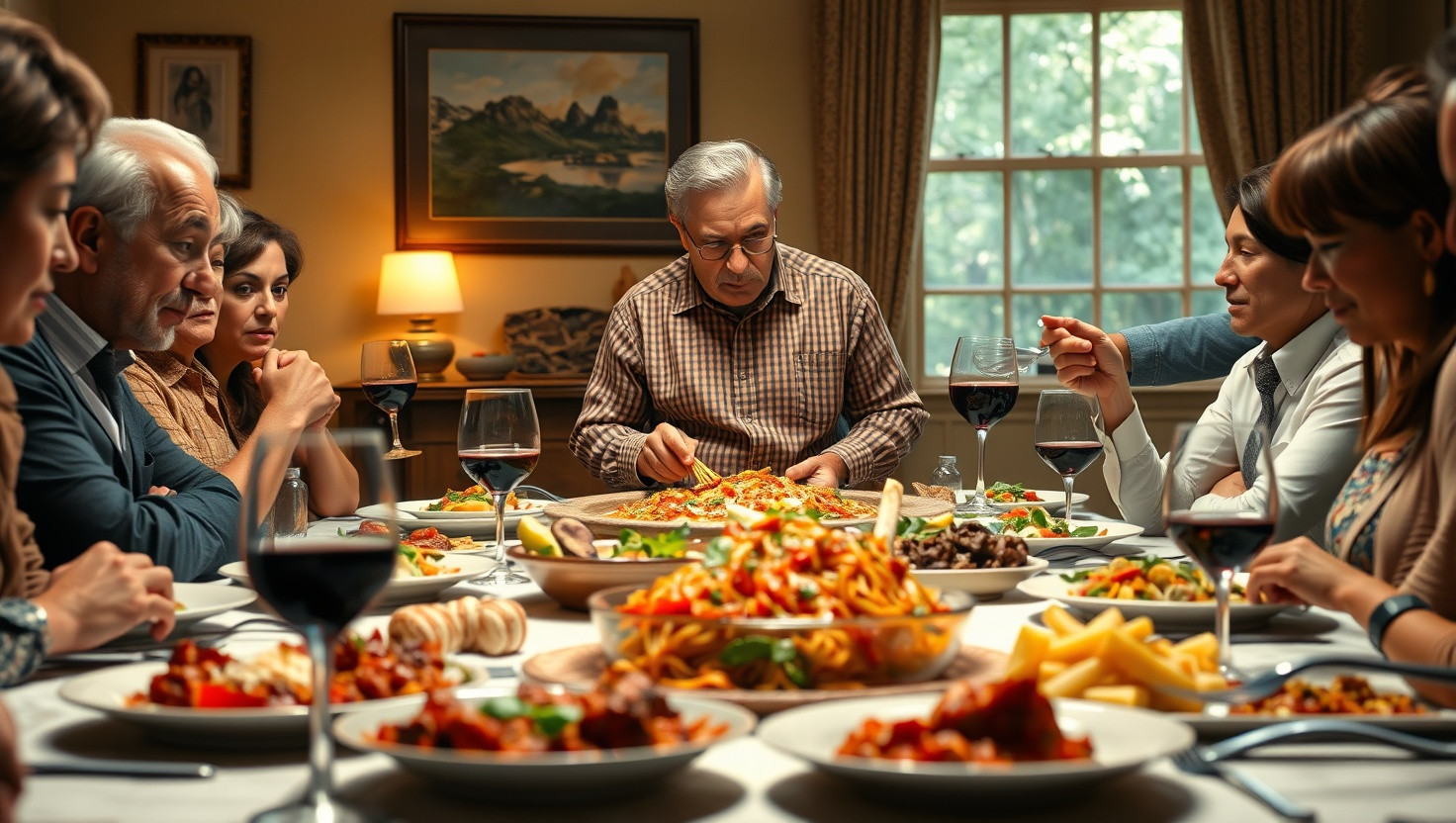 Family Feud: AITA for Not Serving Uncles Prized Lasagna at Dinner Party?