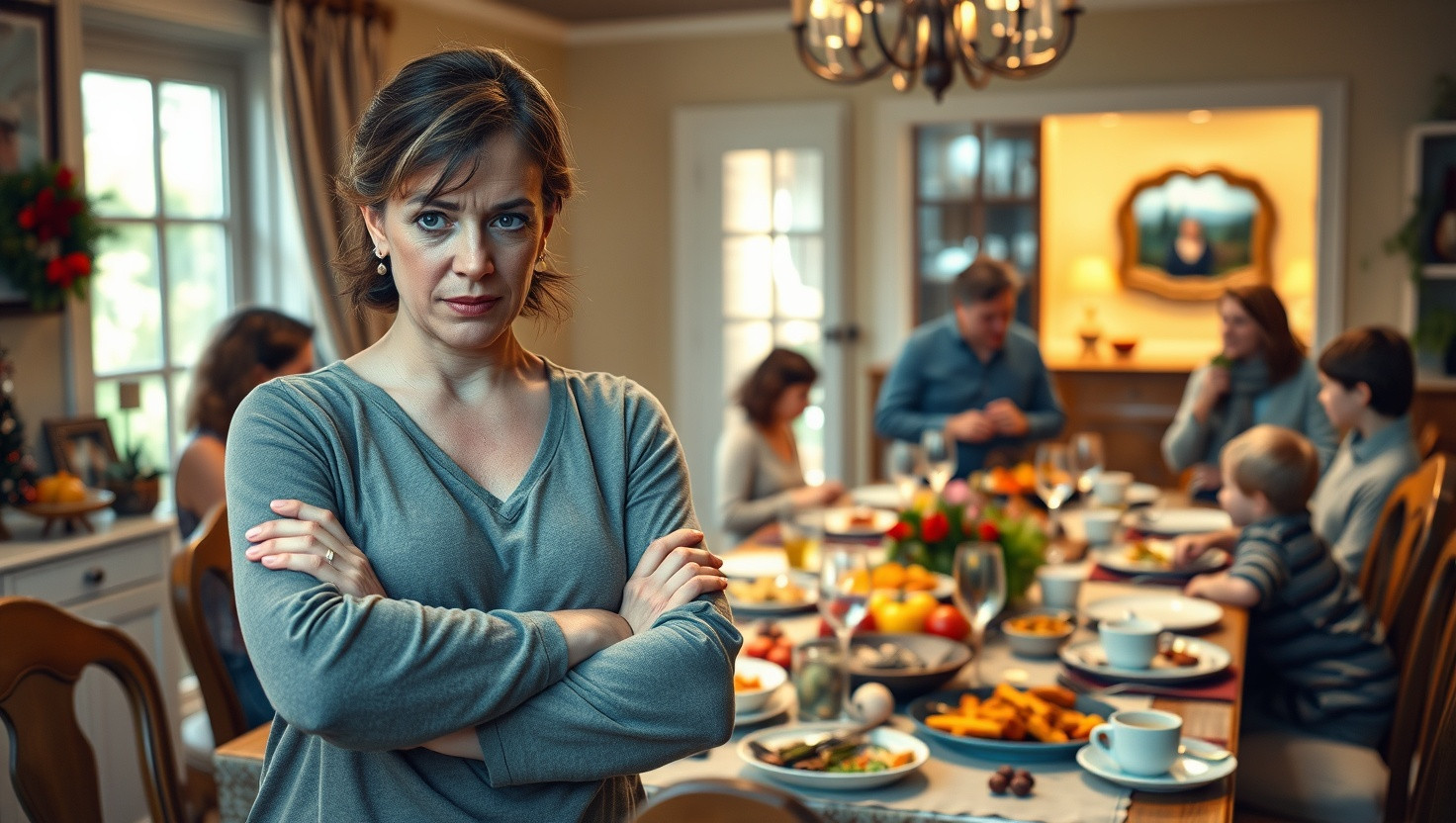 Sister Banned from Family Dinner for Bringing Uninvited Guests