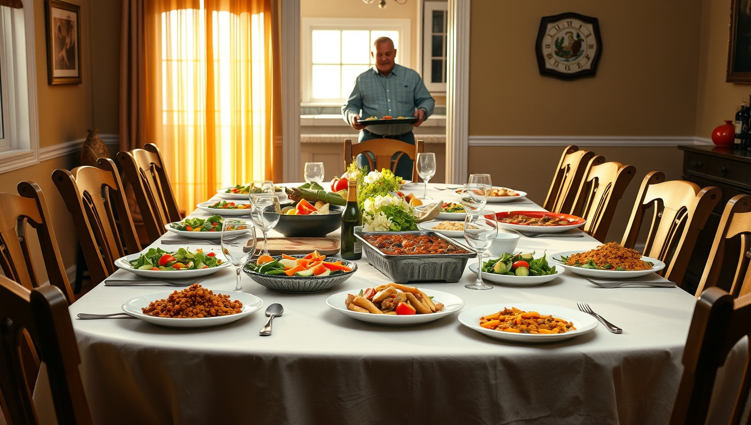 Family Drama: Uncle Excluded From Dinner for Sabotaging Vegan Feast