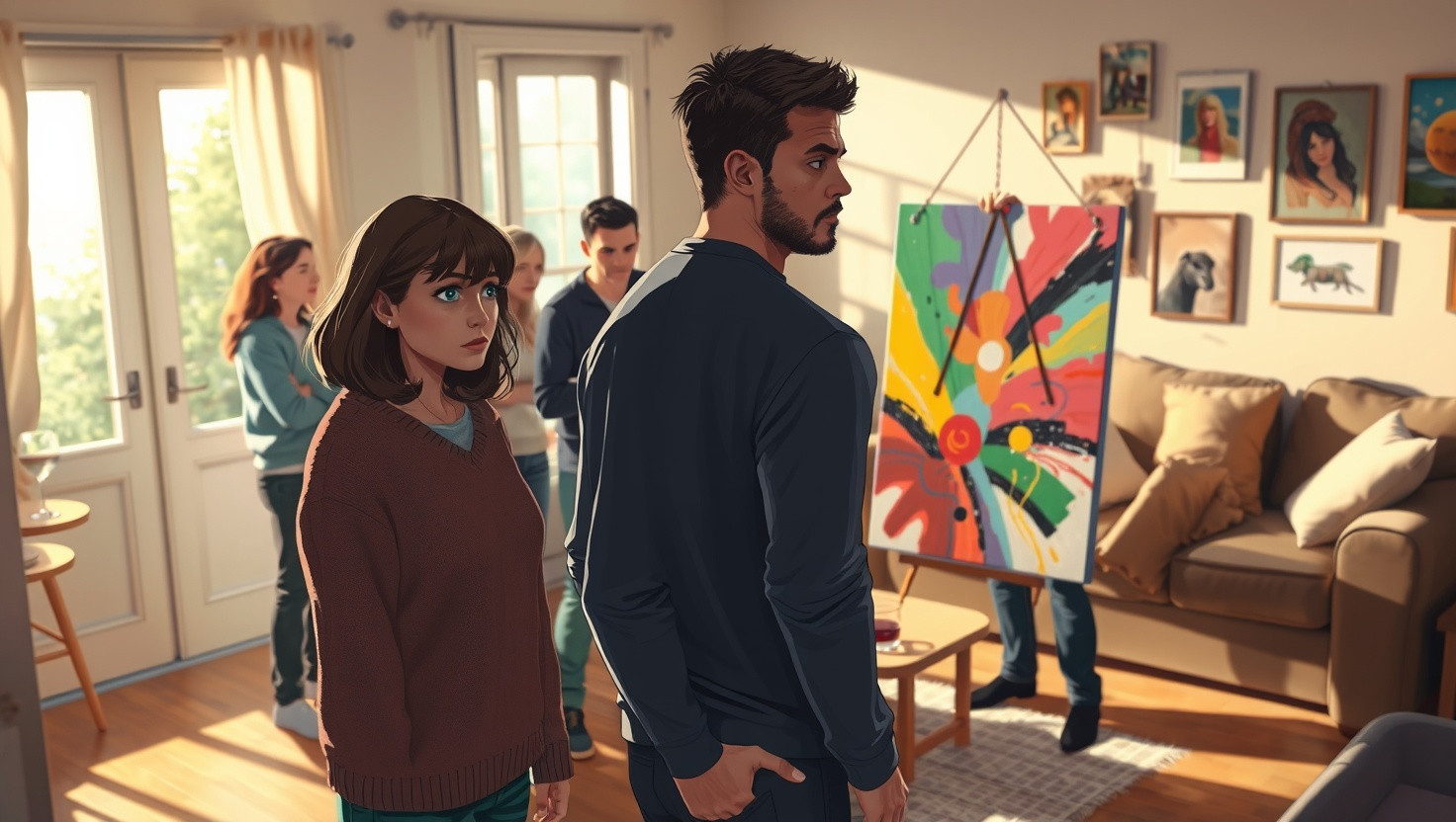 Should I Have Lied? Giving Honest Feedback on Art to a Friend