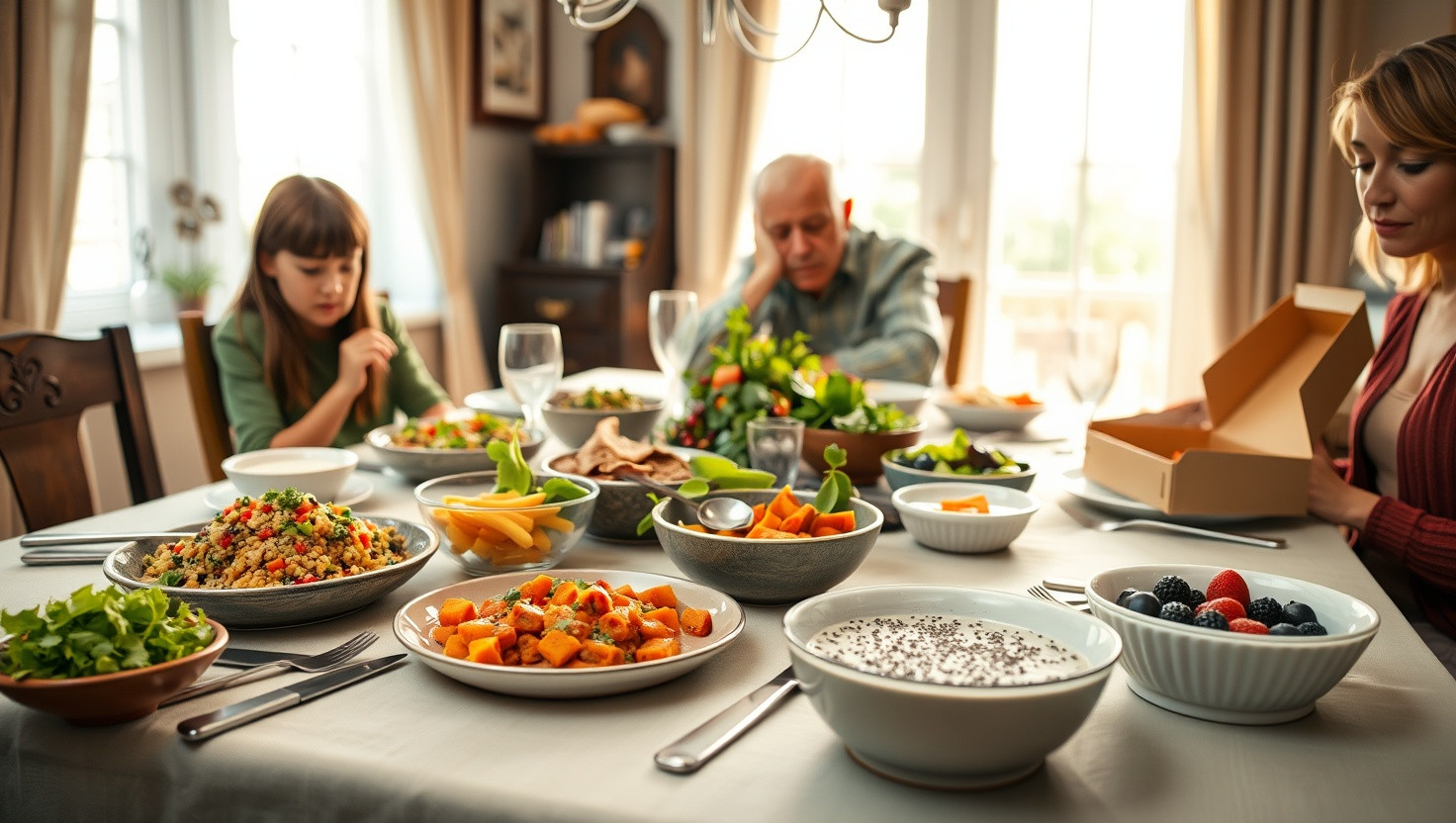 Family Dinner Drama: AITA for Serving Organic, Gluten-Free Dishes Despite Complaints?