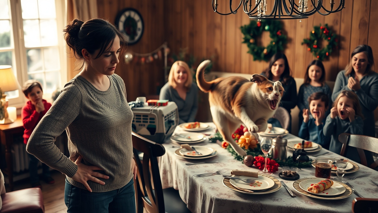 Family Feud: AITA for Banning Sisters Unruly Pets from Holiday Dinner?