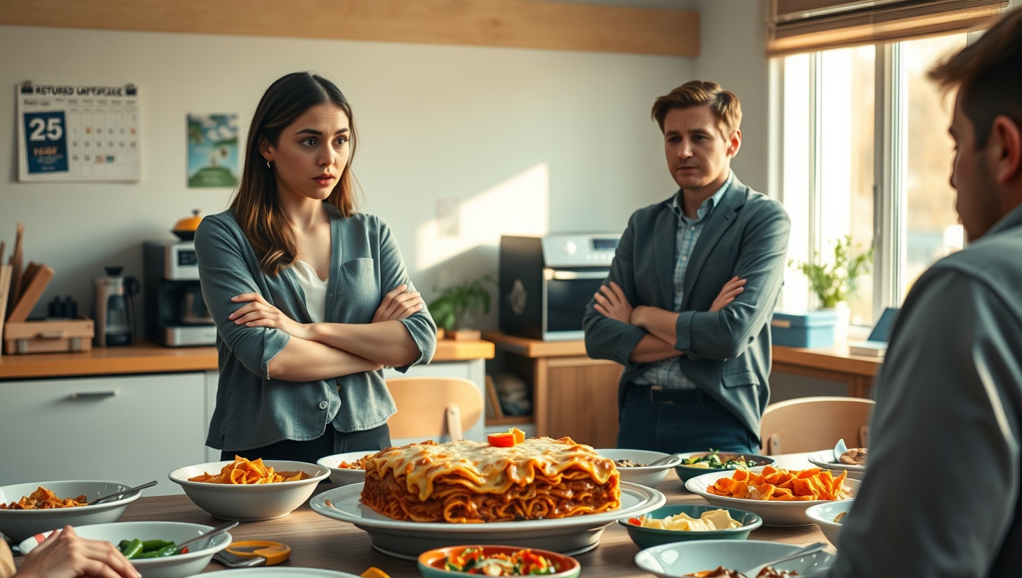 Coworker steals famous lasagna recipe for potluck - AITA for refusing to contribute?