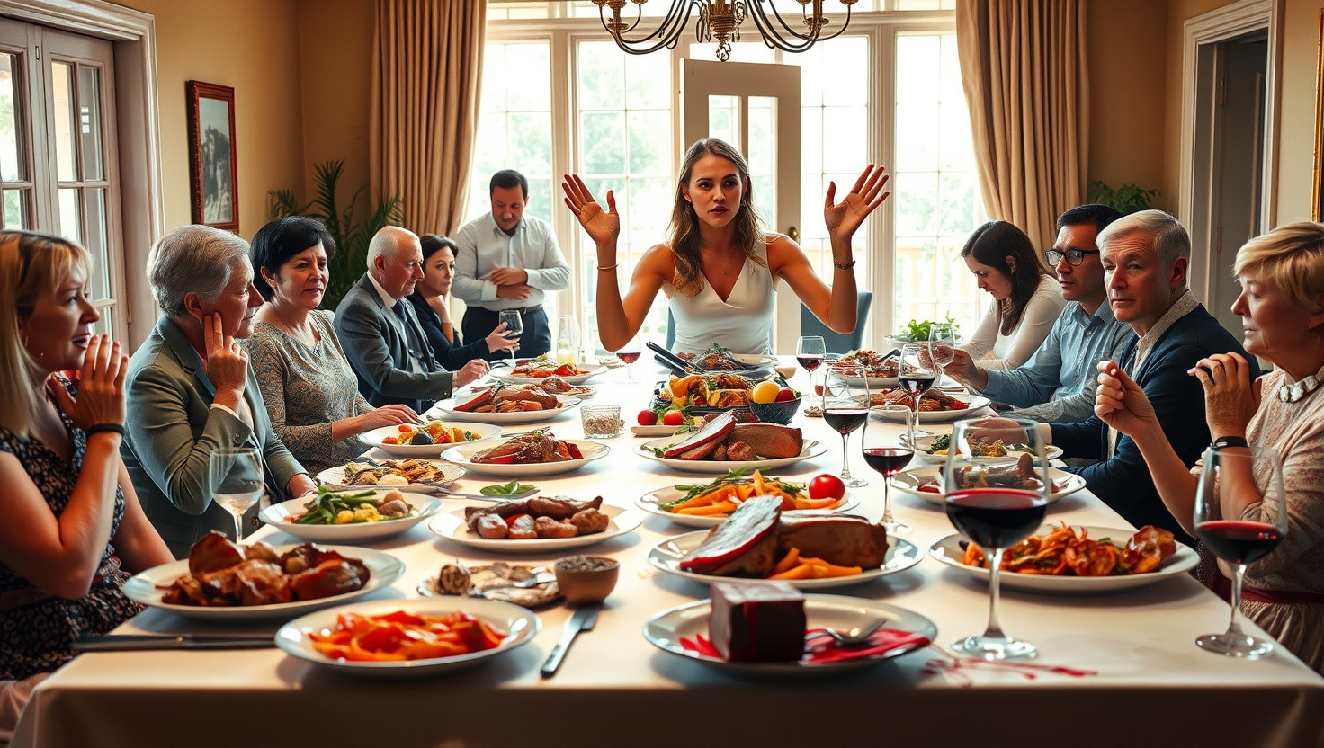 AITA for serving meat to my vegan family at our annual dinner party?