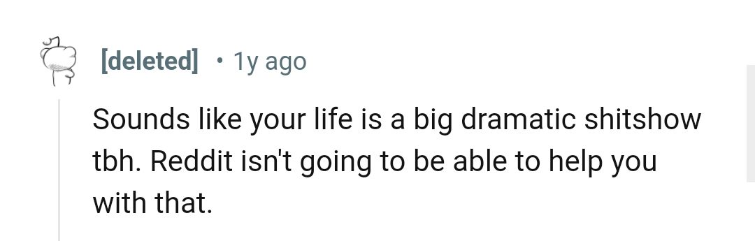 And the comments roll in...