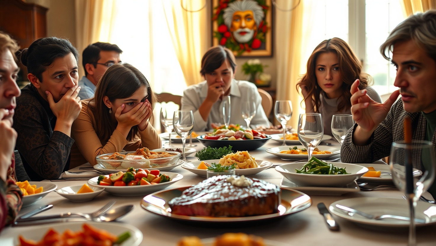Serving Vegetarian Sister Steak: A Family Dinner Faux Pas?