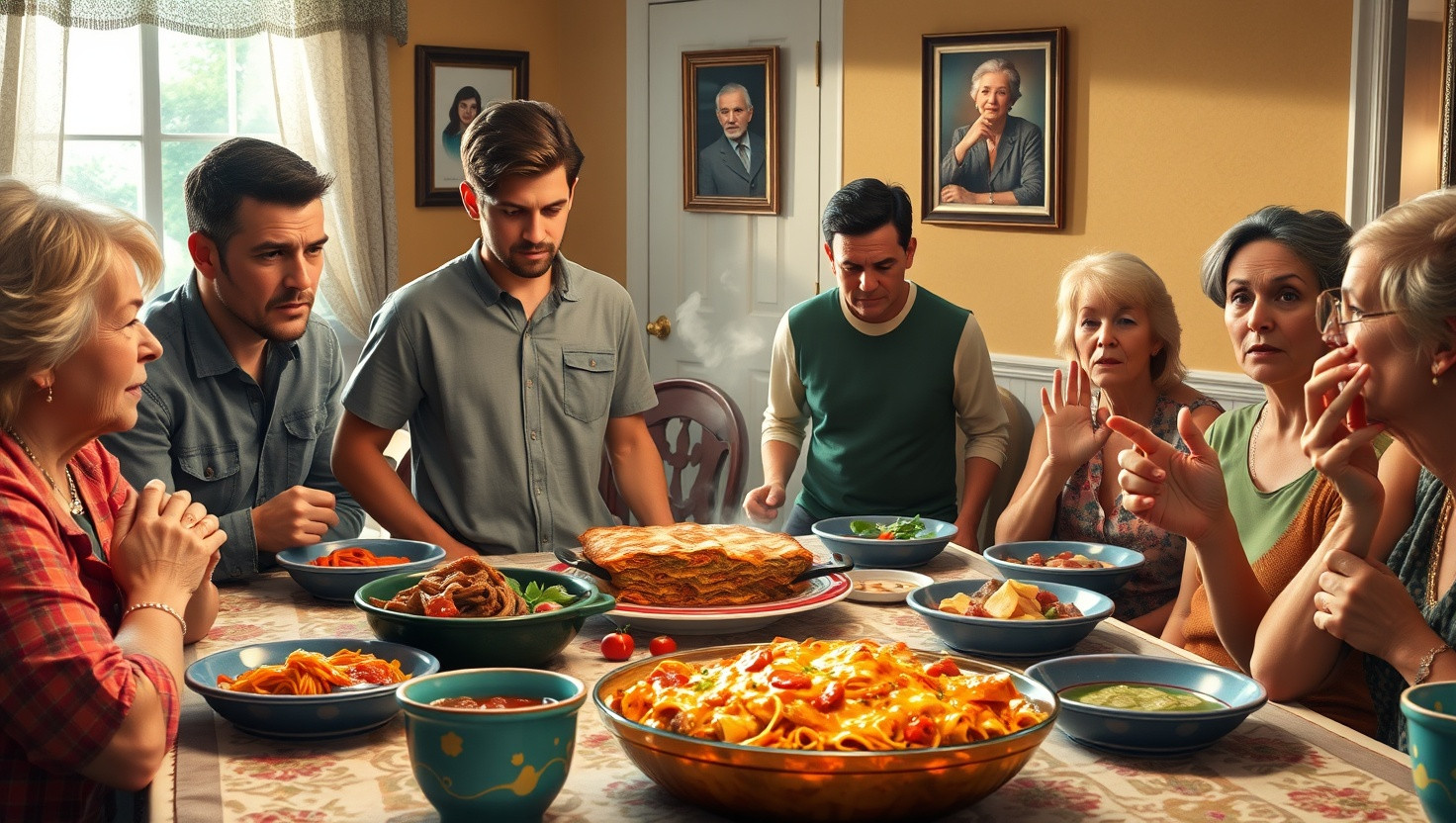 Family Drama: Holding Onto Grandmas Secret Recipe Sparks Chaos at Sunday Dinner