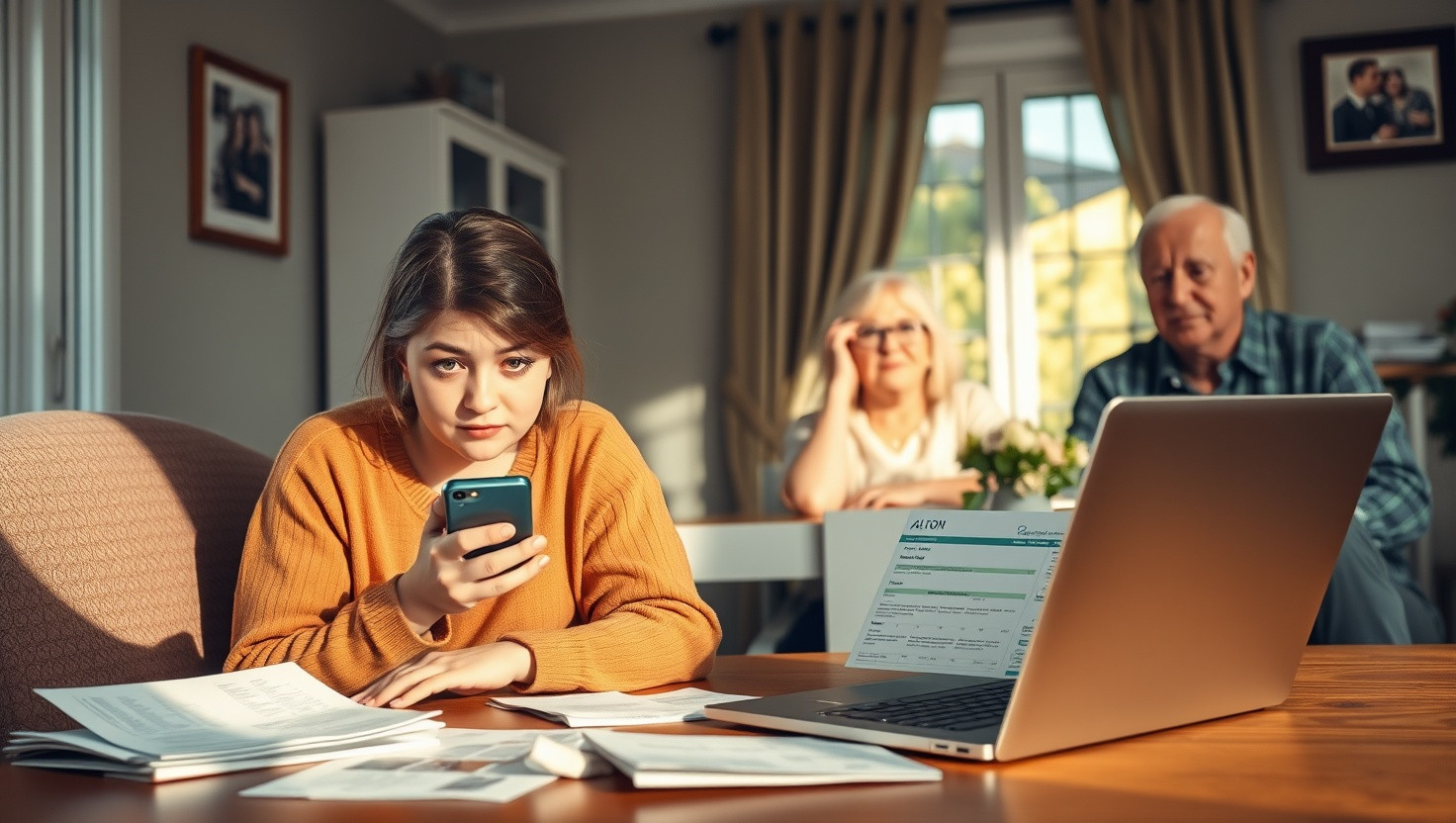 Seeking Financial Help from Struggling Parents: AITA for Asking?
