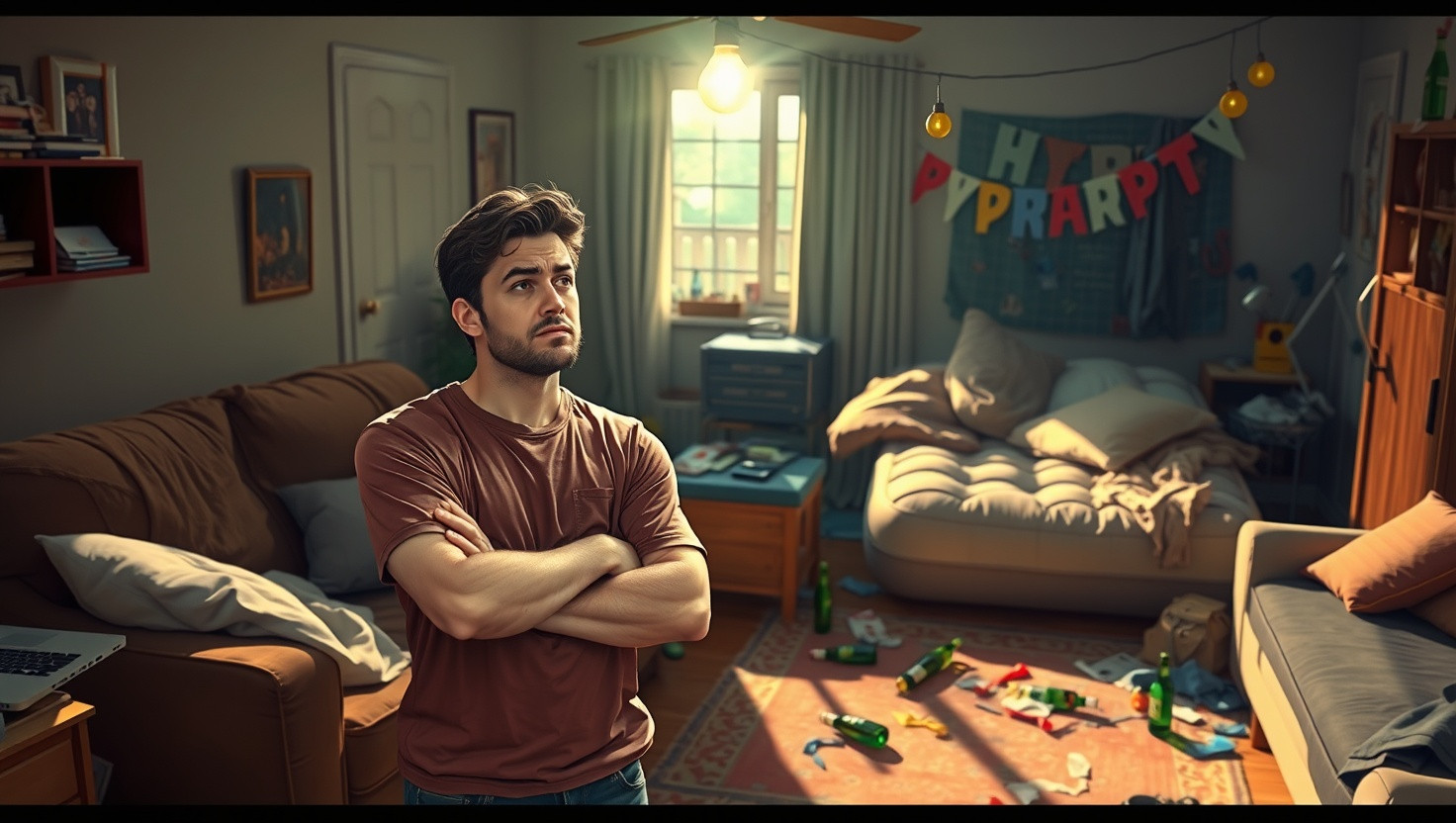 Roommate Dilemma: Should I Kick Out My Friend for Turning Our Home into a Party Hostel?