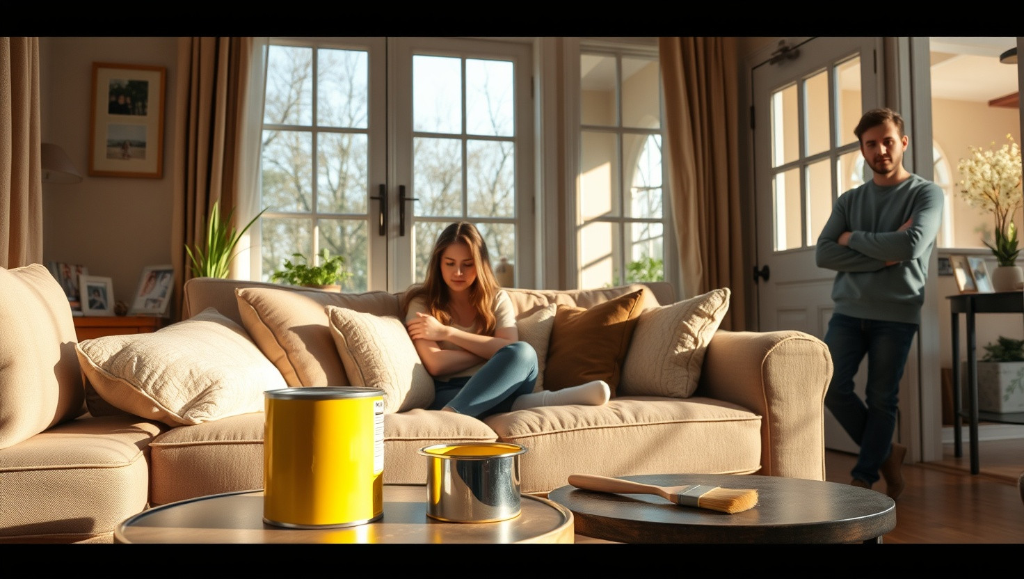 Roommate Clash: AITAH for Rejecting Bright Yellow Walls in Shared Apartment?