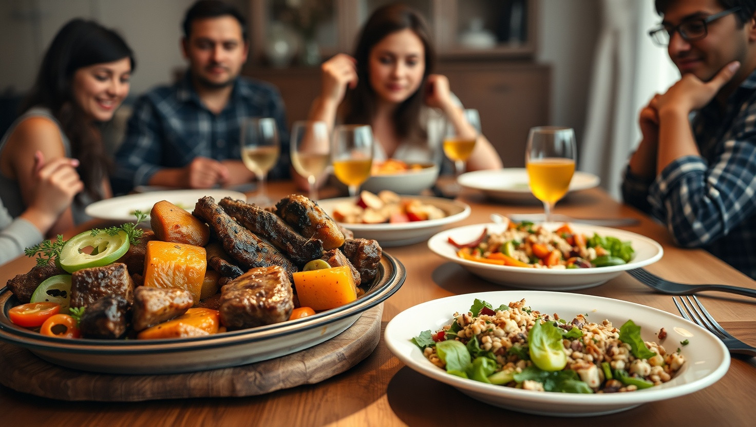 Debating Ethics: Should I Serve Meat at Family Dinner Despite Sisters Vegetarianism?