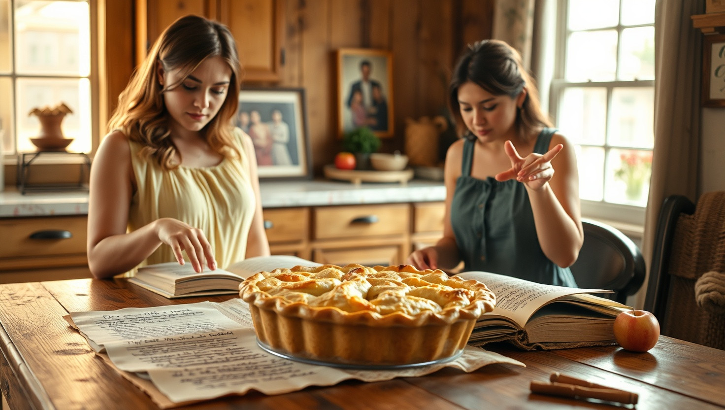 Family Feud: Refusing to Share Grandmas Secret Apple Pie Recipe for Siblings Bakery - AITA?