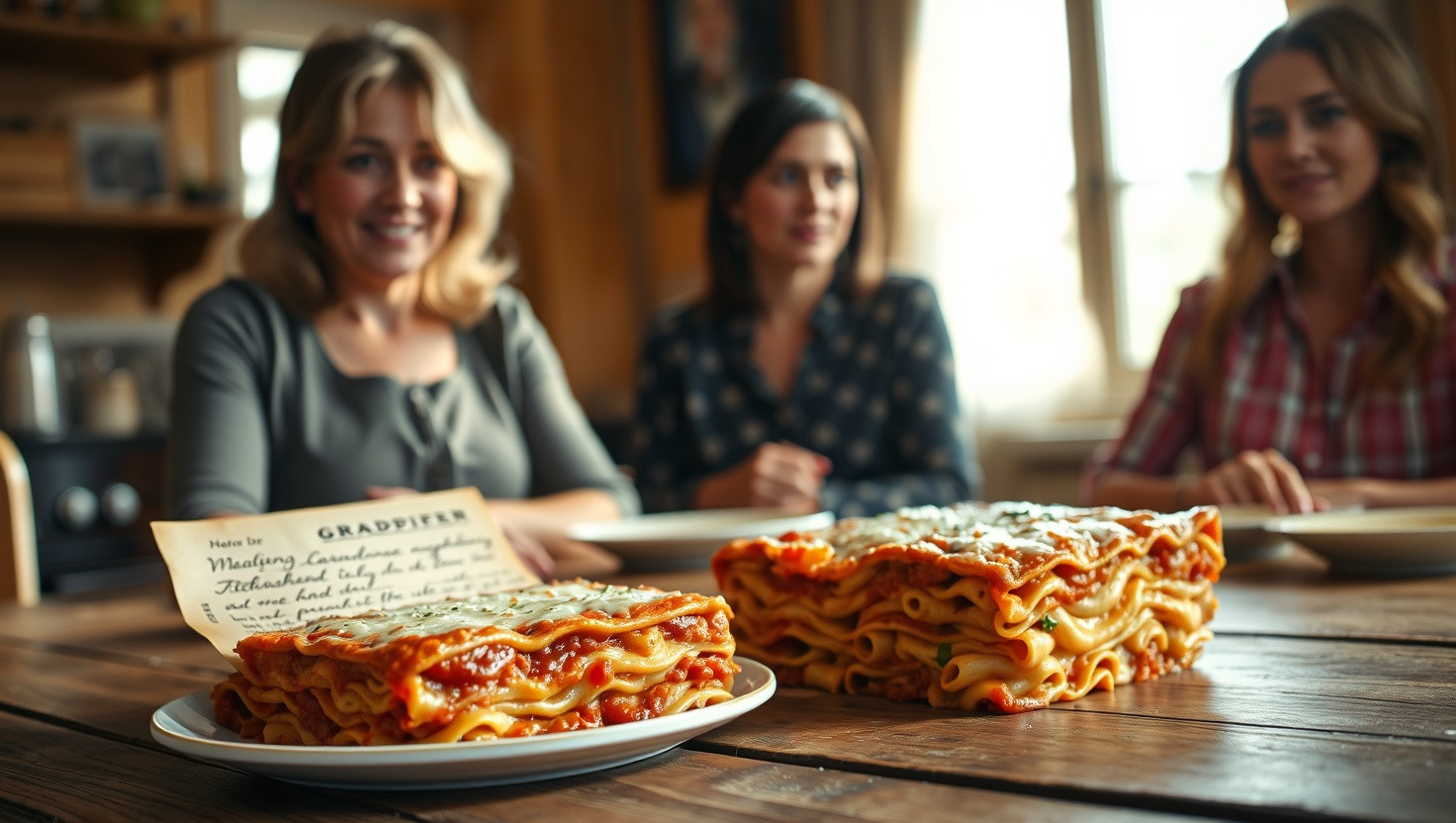Family Feud: AITA for Keeping Grandmas Secret Lasagna Recipe from Cousins Restaurant Venture?