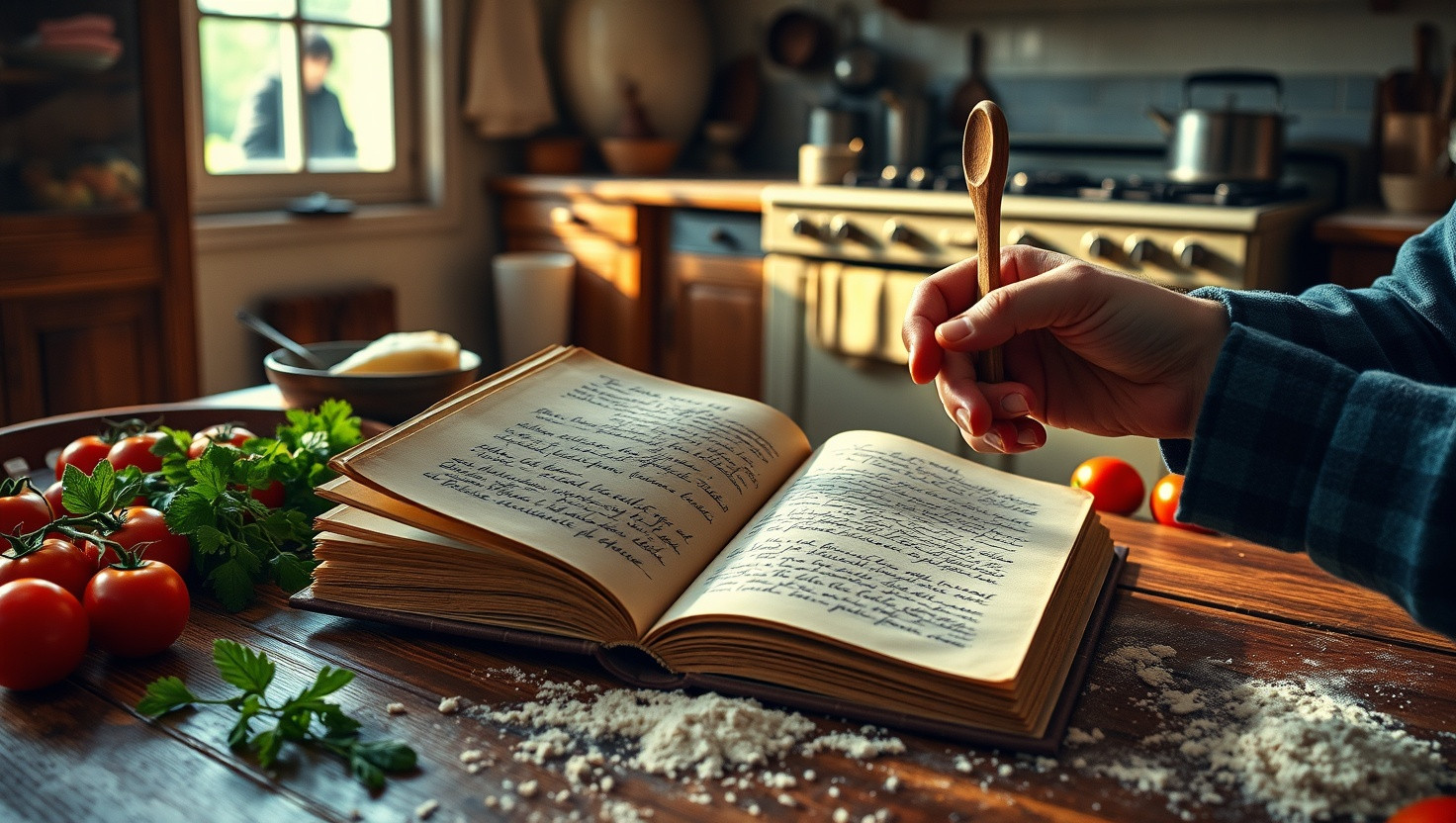 Debating Sharing Family Heirloom Cookbook for Siblings Cooking Show: WIBTA?