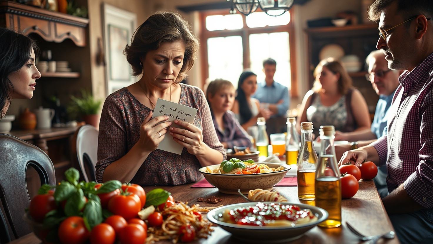 Family Drama Unfolds as I Refuse to Share Grandmas Secret Pasta Sauce Recipe