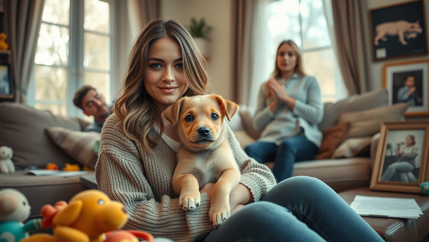 Stray Puppy Dilemma: Choosing Between Roommates Sister and My Emotional Bond