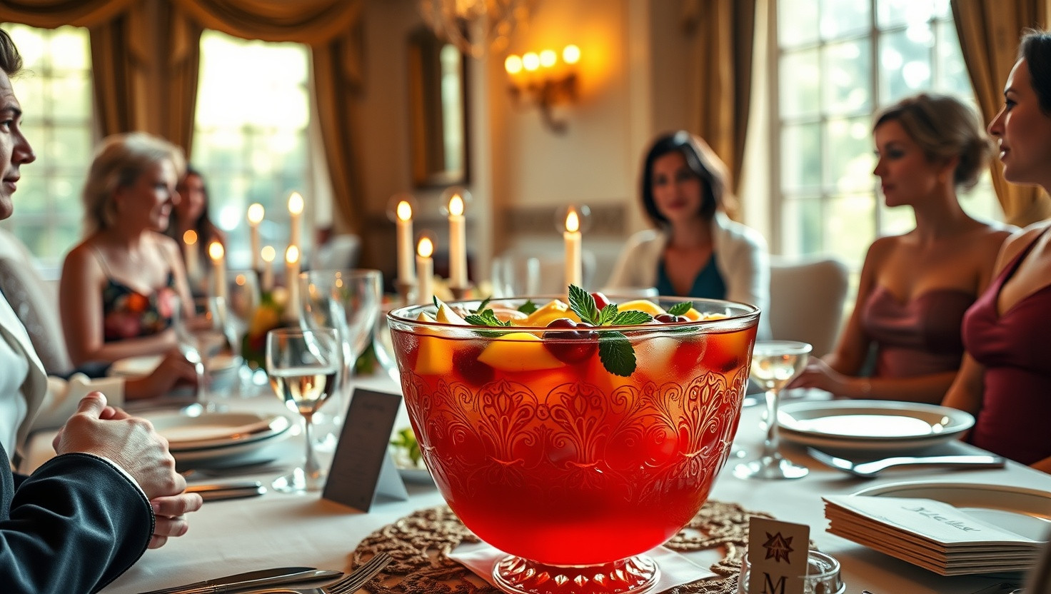 Debating Whether to Share Familys Secret Punch Recipe at Friends Exclusive Dinner Party - WIBTA?