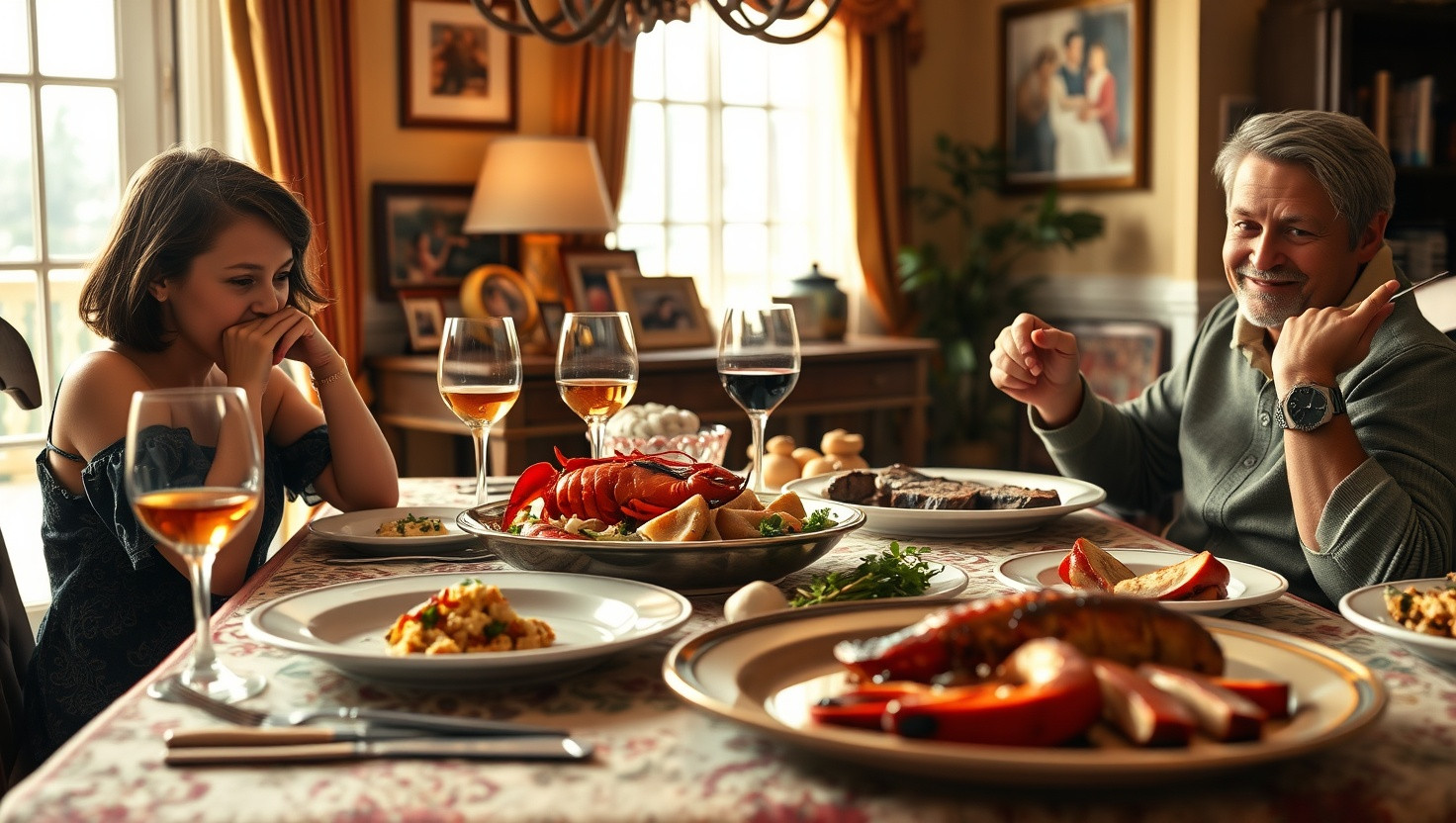 Sibling Asked to Cover Majority of Family Dinner Bill Due to Unequal Consumption - Fair or Selfish Move?